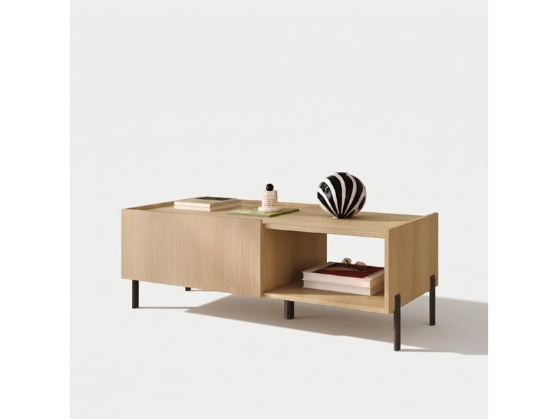  Table basse de salon avec espace de rangement badia  - Conforama A