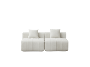 Canapé modulable, canapé de salon, en chenille, pour salon, chambre, mobilier pour espace de vie, bureau
