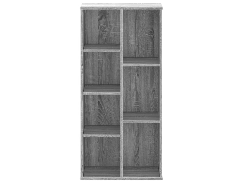  Bibliothèque, meuble de rangement salon sonoma gris 50x25x105 cm bois d'ingénierie  - Conforama D