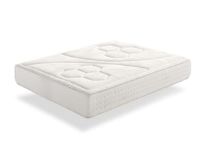 Matelas 110x200 cm MOONIA   Mousse + mémoire de forme soutien Medium épaisseur 30 cm