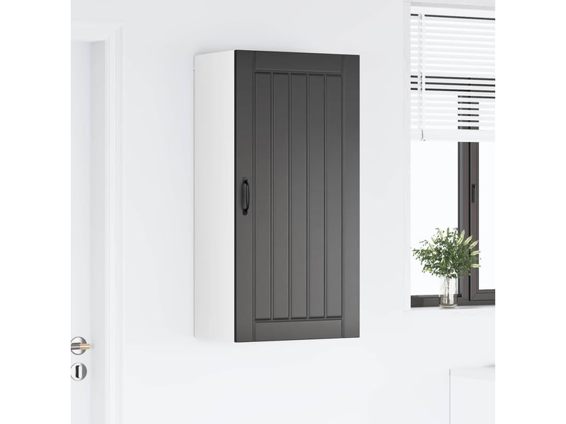  Meuble mural de cuisine, armoire de cuisine noir 50x31x100cm bois d'ingénierie shl9347  - Conforama D
