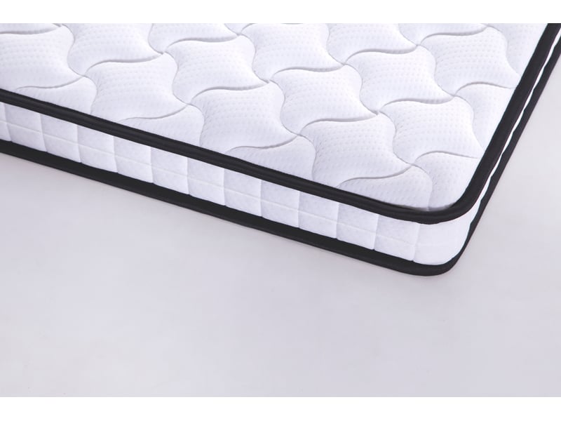  Matelas à ressorts 90x200 cm blanc, épaisseur 10 cm, h3, ergonomique, roulé, ferme, pour lit et canapé-lit  - Conforama D