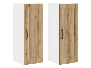 Armoire de cuisine 2 pcs chêne artisanal bois d'ingénierie shl2336