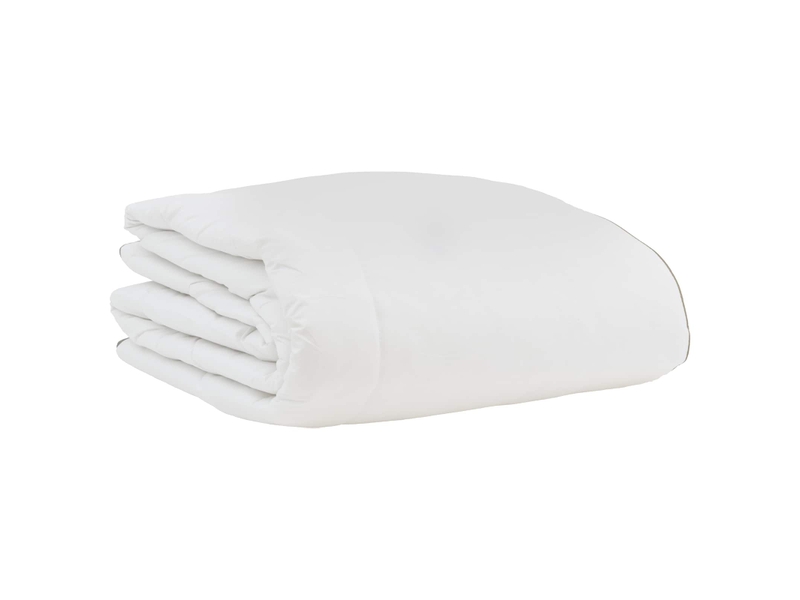  Duvet d'hiver avec oreiller 3 pièces - couette blanc plume de canard  - Conforama D