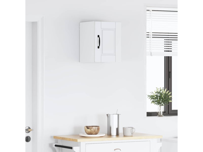 Meuble mural de cuisine, armoire de cuisine blanc brillant 30x31x40cm shl8166 - Conforama D