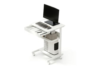 Bureau enfant 56 cm coloris blanc