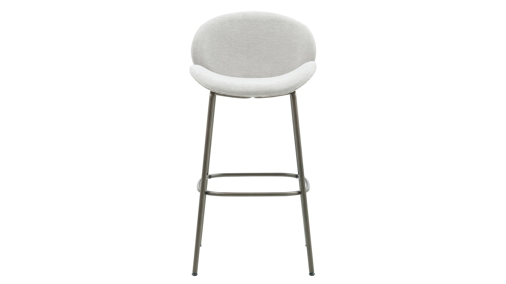 Tabouret BLOOM coloris beige beige 101 Conforama
