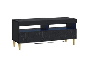 Meuble tv coloris noir 1 cm <strong></strong>  <strong></strong>