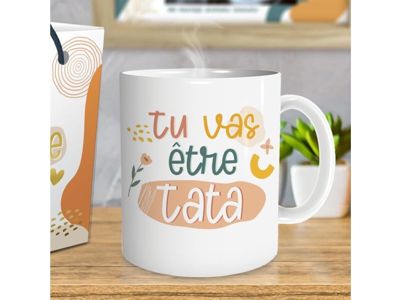  Stc mug annonce naissance - tu vas être tata  - Conforama D