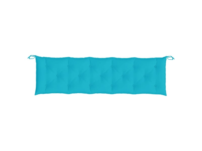  Coussin de banc de jardin, coussin d'assise turquoise 180x50x7 cm tissu oxford cf52845  - Conforama D