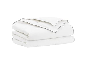 Couette - duvet 140 x 220 cm 100% coton blanc