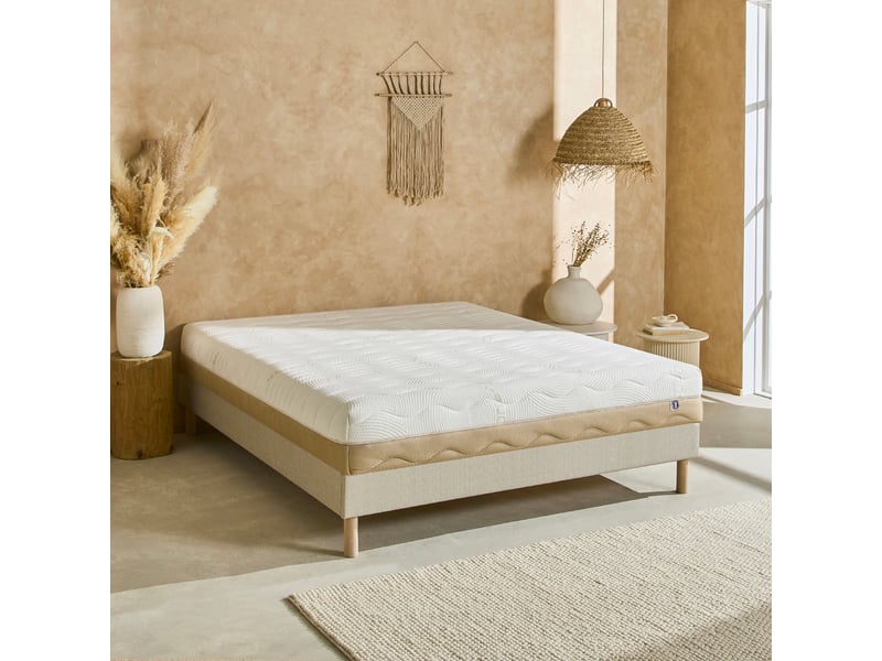 Ensemble matelas mémoire de forme 4 saisons avec sommier 90x200 cm 4VP.4SS.K15.0920 - Conforama C