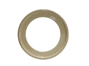 Miroir en mdf de 90 de diamètre laqué couleur taupe brillant