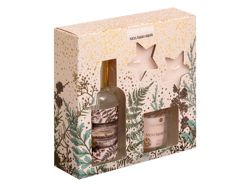  Coff spray + bougie pfm sapin  - Conforama B