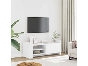 Meuble tv coloris blanc 100 cm <strong></strong>  <strong></strong>