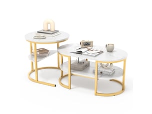 Table basse coloris doré GENERIC HOME