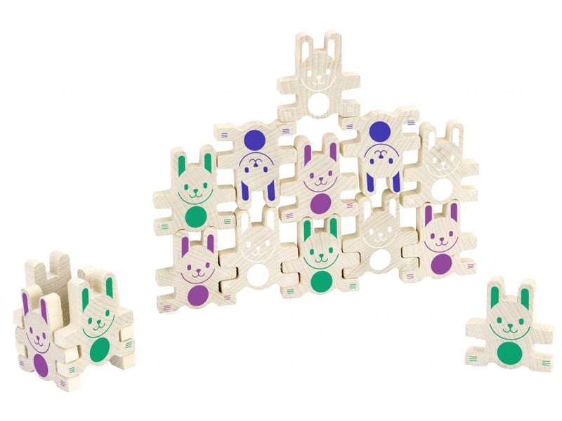  Jeu d empilement lapi ramid en bois 8466 - Conforama B