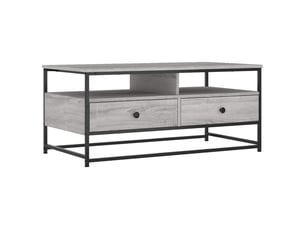 Table basse rectangulaire coloris gris  