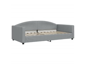 Lit simple 100x200 cm    coloris gris