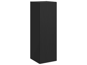 Cabinet salle de bain mural, meuble de rangement noir 33x34.5x60 cm shl4357