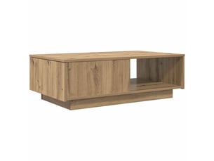Table basse rectangulaire coloris marron  
