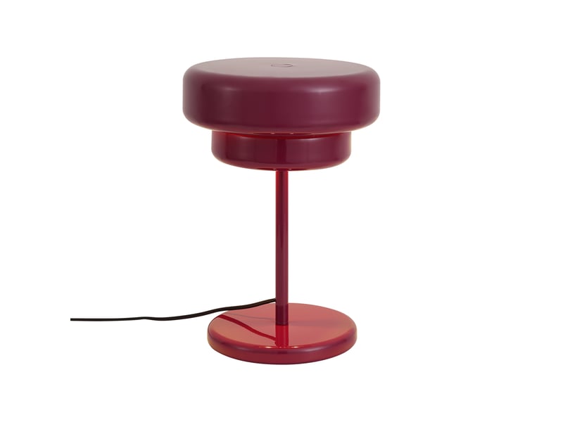  Lampe de table rétro prune 41 cm - ophelia  - Conforama A