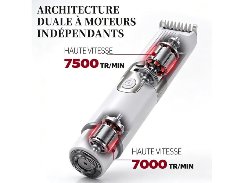  Tondeuse electrique femme 6 en 1 double tete led lames ceramiques charge usb-c 413446_AADDK44159_6_DROPFR - Conforama C