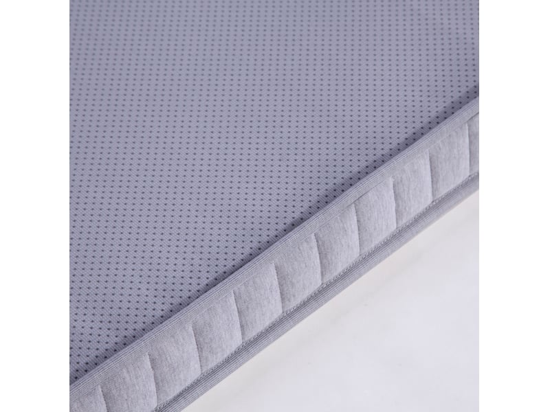  Matelas 7 zones à ressorts ensachés 90x190x10 cm blanc, mousse et ressorts, fermeté h3, pour canapé-lit  - Conforama E