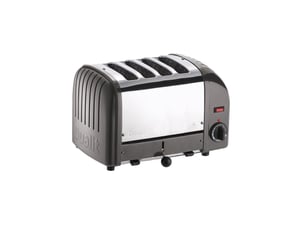 Grille pain 4 fente(s) DUALIT 40361 - Anthracite