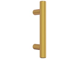 Poignée de placard, 64 mm, dorée.