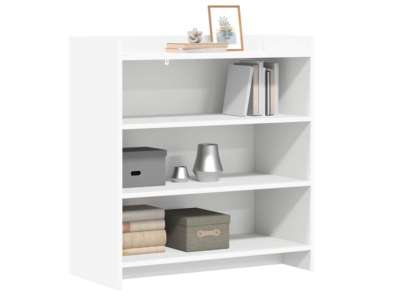  Buffet - bahut - meuble de rangement blanc 75 x 36 x 80 cm bois d'ingénierie  - Conforama C