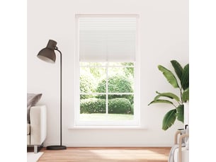 Store plissé, store de fenêtre 100x200 cm blanc cf46626