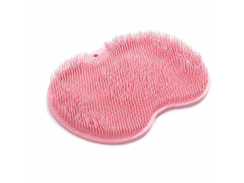  Lot de 2 tapis brosses de douche - gris foncé  - Conforama A
