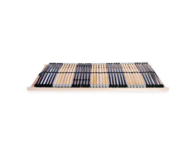  Lit simple- lit adulte -  sommier à lattes sans matelas avec 42 lattes 7 zones 90x200 cm  - Conforama A
