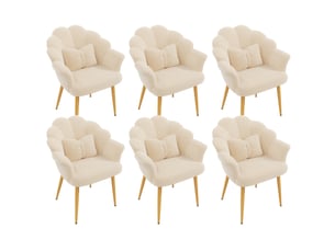 Fauteuil fixe MODFU  Polyester beige vendu Par 6