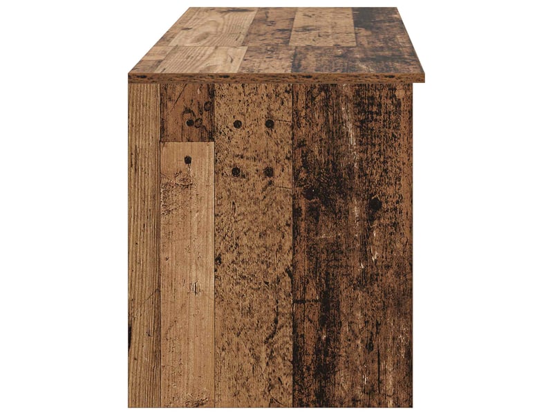  Ensemble de mobilier de salle de bain 2 pcs bois ancien shl7079  - Conforama E