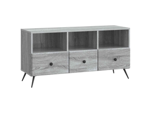 Meuble tv coloris gris 102 cm <strong></strong> <strong></strong>