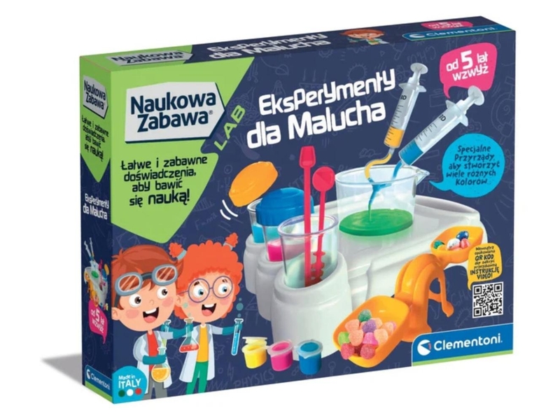  Coffret scientifique clementoni 50895 science  and  jeu - expériences pour les petits 8005125508952 - Conforama A