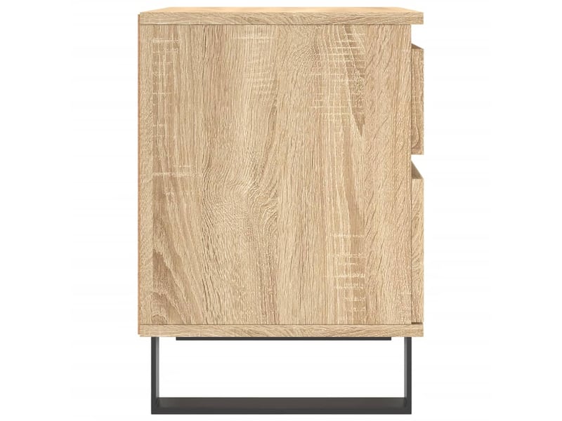  Table de chevet - cabinet de chevet - table de nuit chêne sonoma 40x35x50 cm bois d’ingénierie  - Conforama E