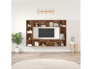 Meuble tv coloris marron 1 cm <strong></strong>  <strong></strong>