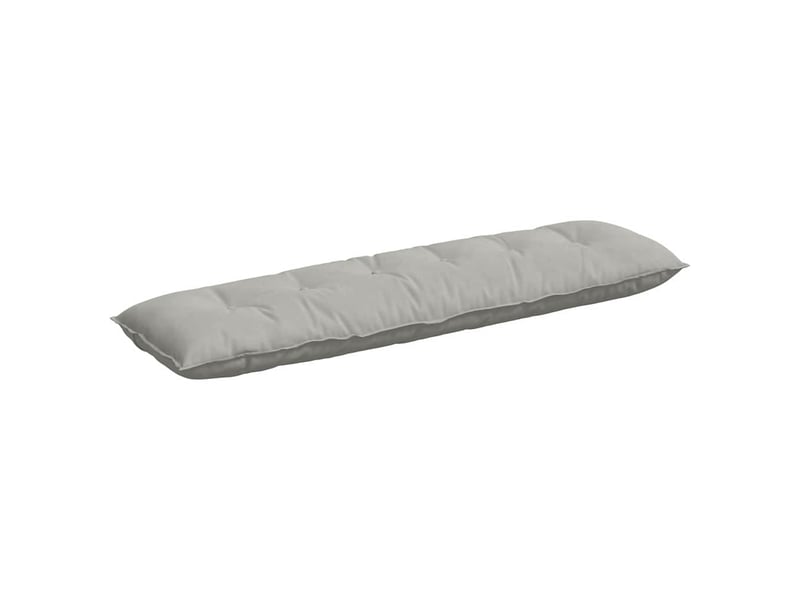  Coussin de dos, coussin de dossier gris clair 180 x 50 cm tissu en microfibre cf54661  - Conforama A