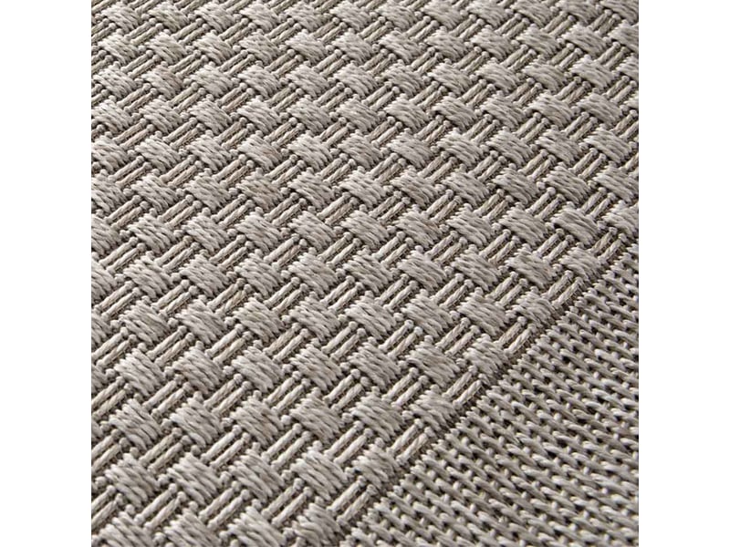  Tapis d'extérieur en polypropylène effet sisal gris grace  - Conforama E