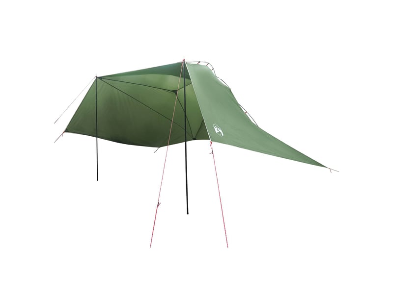 Tente voiture pour camping vert 350x250 cm polyester et acier - Conforama C