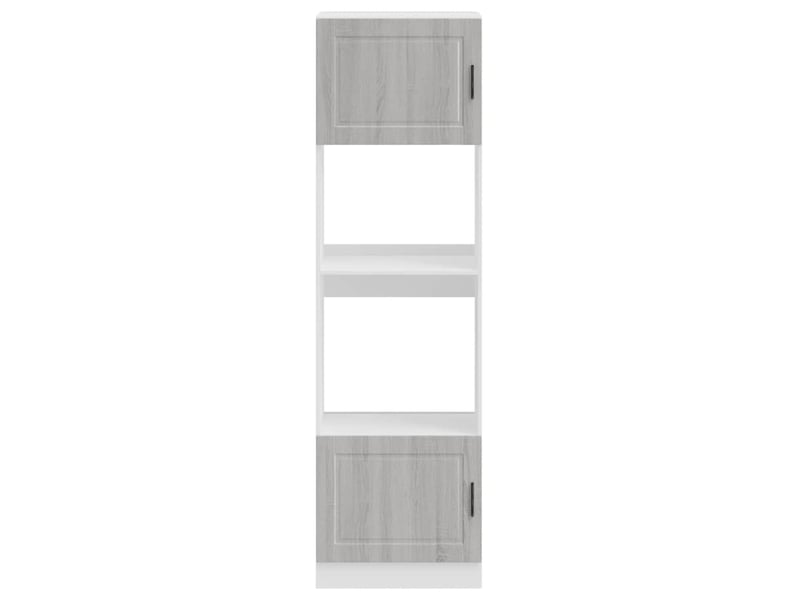  Meuble de rangement, armoires de four porto sonoma gris bois d'ingénierie  - Conforama D