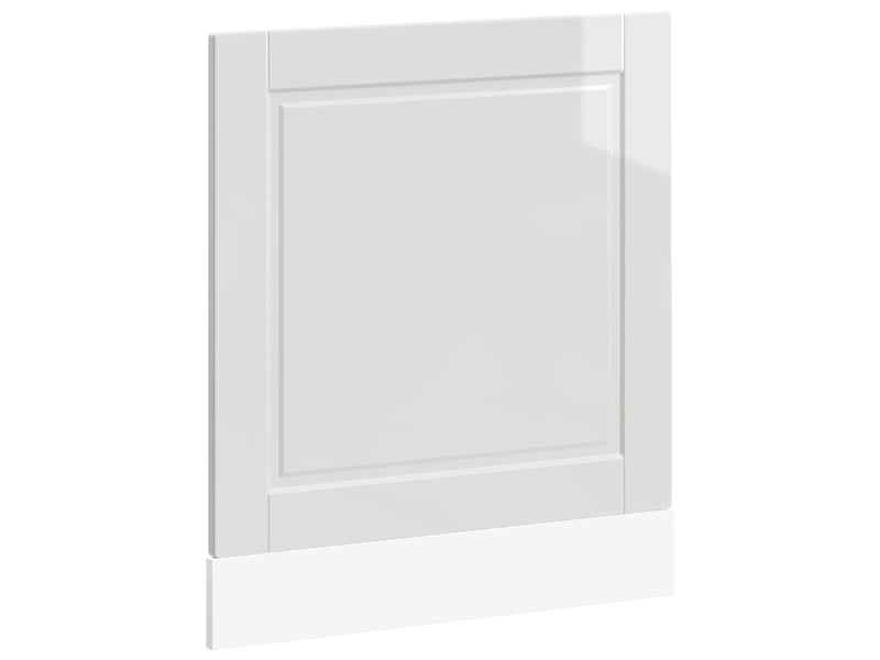  Panneau de lave-vaisselle blanc brillant 60x1,5x57cm  - Conforama A