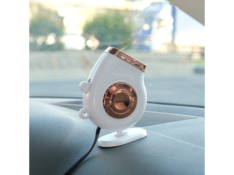  12v (blanc) dégivreur automatique réglable chauffe-glace de voiture ventilateur de refroidissement chauffe-glace de voiture A-G-002538 - Conforama C