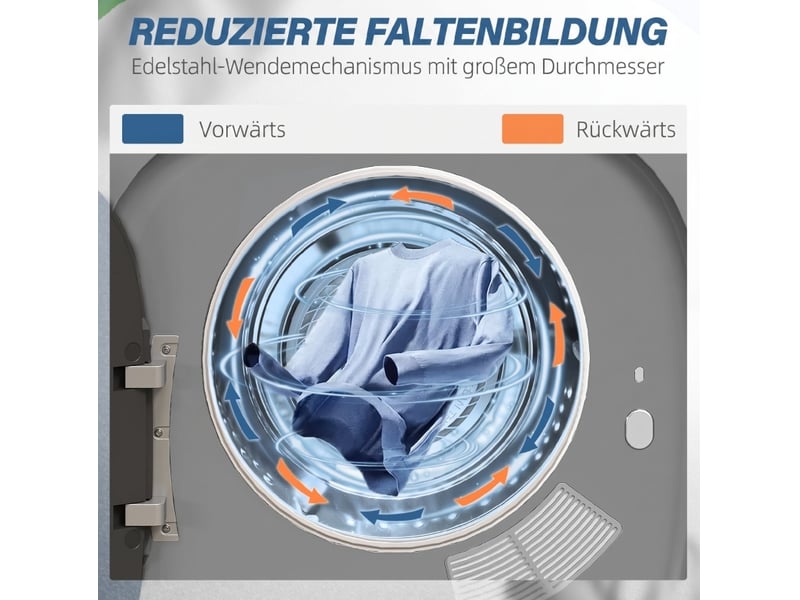  Sèche-linge à évacuation 48x40x56 cm 4 kg 800 w argent  - Conforama D