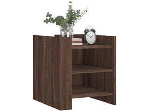 Table de chevet - cabinet de chevet - table de nuit chêne marron 45x50x50 cm bois d’ingénierie