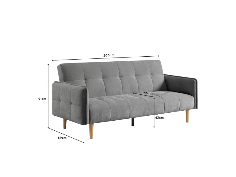 Banquette-lit clic clac  - Conforama H