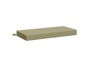 Coussin de banc, coussin d'assise, coussin de canapé soest 100 % polyester vert clair 60 x 40 x 8 cm cf53709